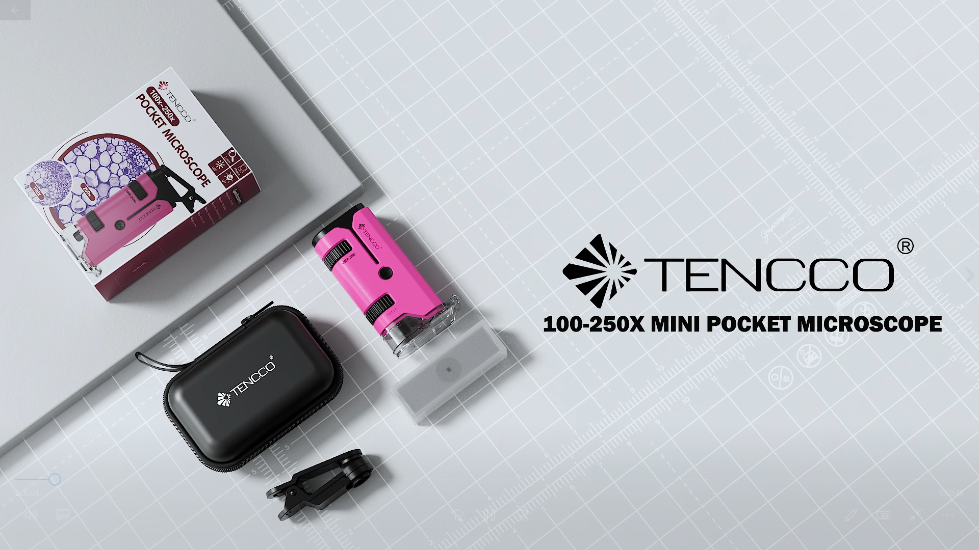 Amazon.com : 100x-250x Pocket Microscope for Kids Adults, Protable